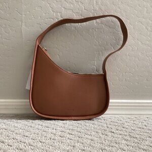 Modern Classic Brown Crescent Bag - Essential Fashion Item